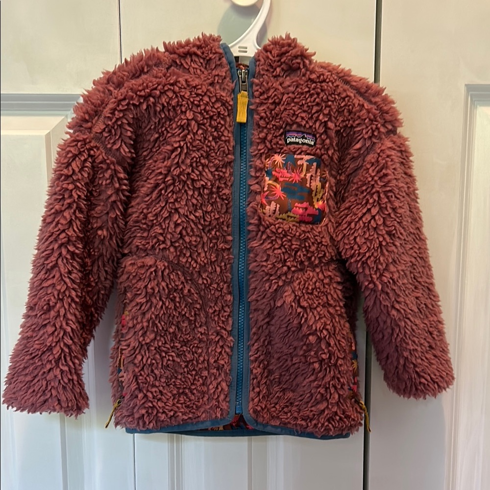 Patagonia Brown Fleece Jacket Cozy Warmth